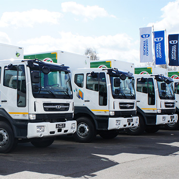 Парк X5 Logistics пополнился 12 грузовиками Daewoo Novus