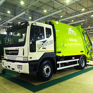 Daewoo Trucks и NTM на выставке оборудования для утилизации отходов WASMA